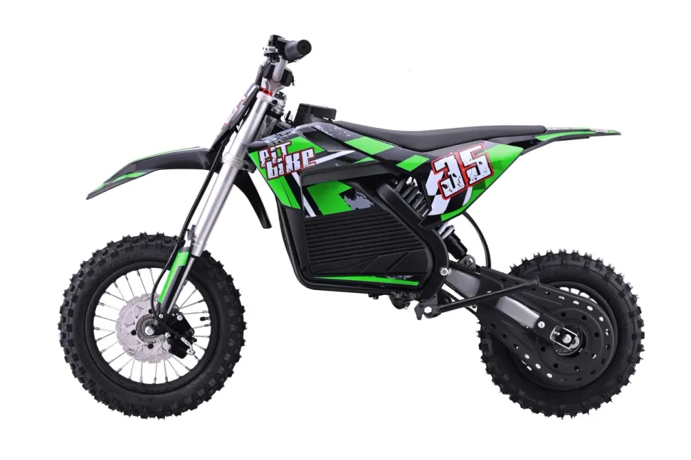 Motor na akumulator PIT BIKE 1000W - zeleni