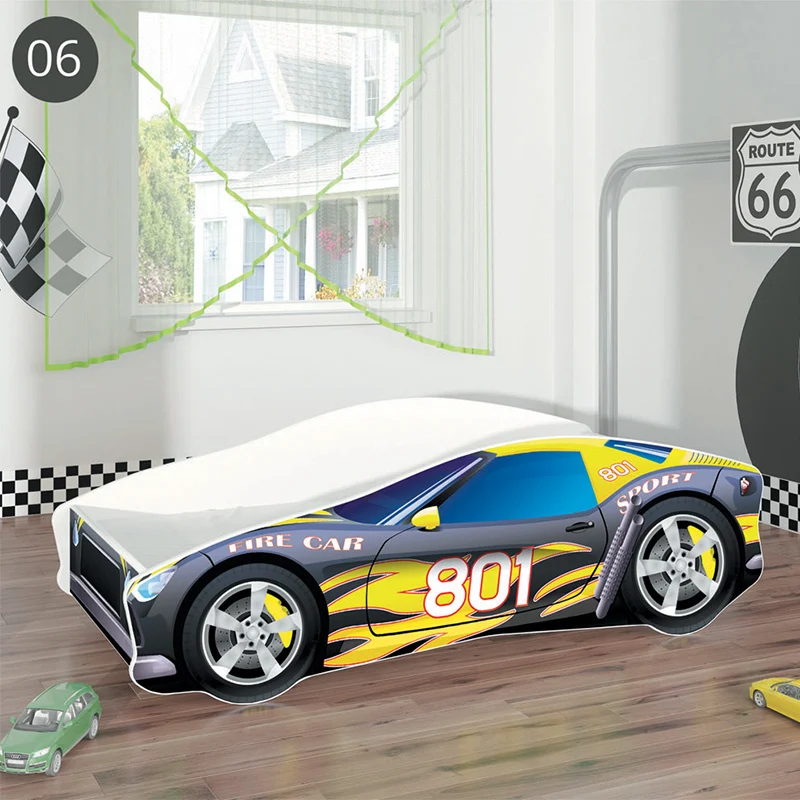 Dječji krevet ACMA Auto 160x80 cm 06 Racer 801