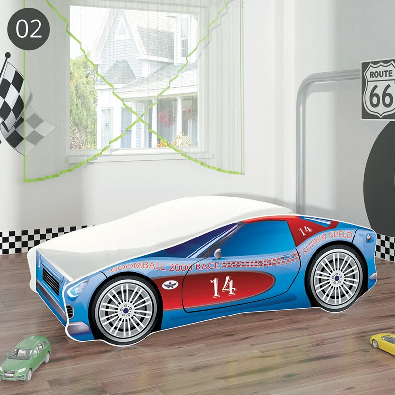 Dječji krevet ACMA Auto 160x80 cm 02 Racer 14