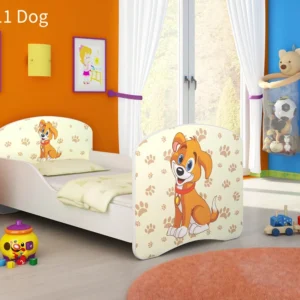 Dječji krevet ACMA s motivom 140x70 cm 11 Dog