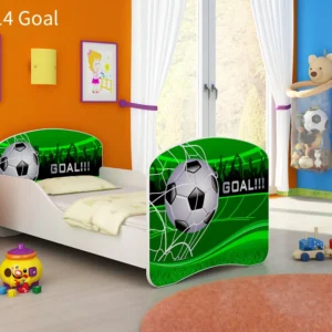 Dječji krevet ACMA s motivom 140x70 cm 14 Goal