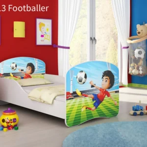 Dječji krevet ACMA s motivom 160x80 cm 13 Footballer