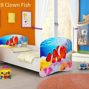 Dječji krevet ACMA s motivom 180x80 cm 28 Clown Fish