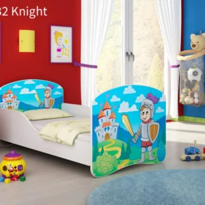 Dječji krevet ACMA s motivom 180x80 cm 32 Knight