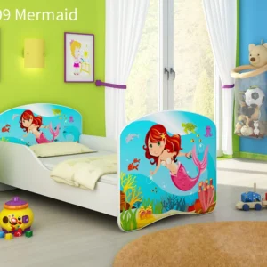 Dječji krevet ACMA s motivom 180x80 cm 09 Mermaid