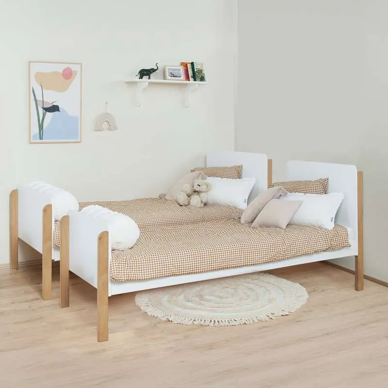 Hoppekids BLEND - 2-u-1 krevet s ECO Dream madracem - 90x200 cm - Bukva