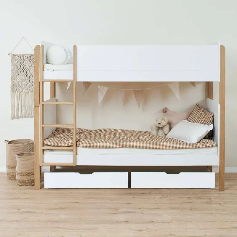 Hoppekids BLEND - 2-u-1 krevet s ladicama - 90x200 cm - Bukva
