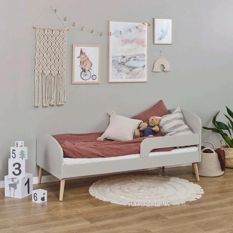 Hoppekids BLEND - Juniorska krevet - 70x160 cm - Siva siva