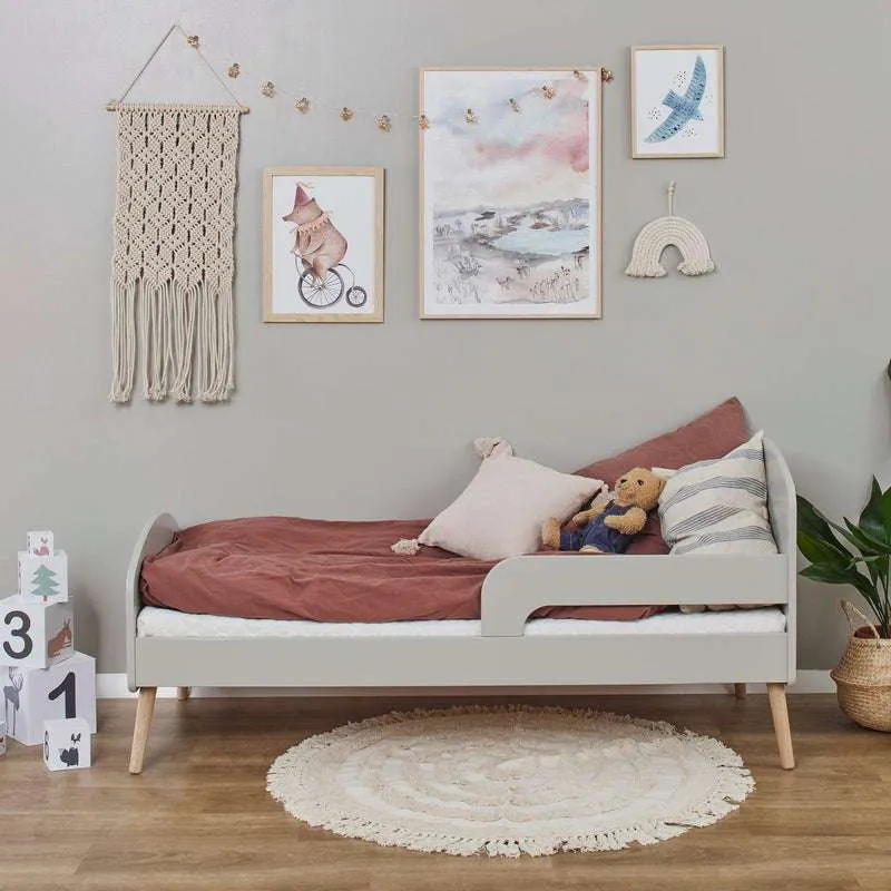 Hoppekids BLEND - Juniorska krevet - 70x160 cm - Siva siva