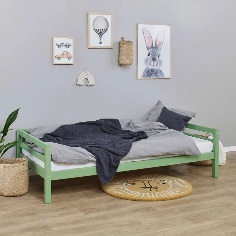 Hoppekids ECO Dream - Moja boja Juniorseng - 90x200 cm. - Razdvojivo - Svijetlo zelena