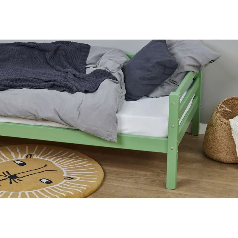 Hoppekids ECO Dream - Moja boja Juniorseng - 90x200 cm. - Razdvojivo - Svijetlo zelena