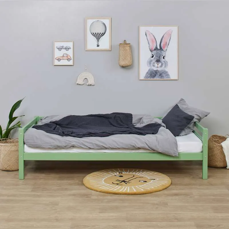 Hoppekids ECO Dream - Moja boja Juniorseng - 90x200 cm. - Razdvojivo - Svijetlo zelena