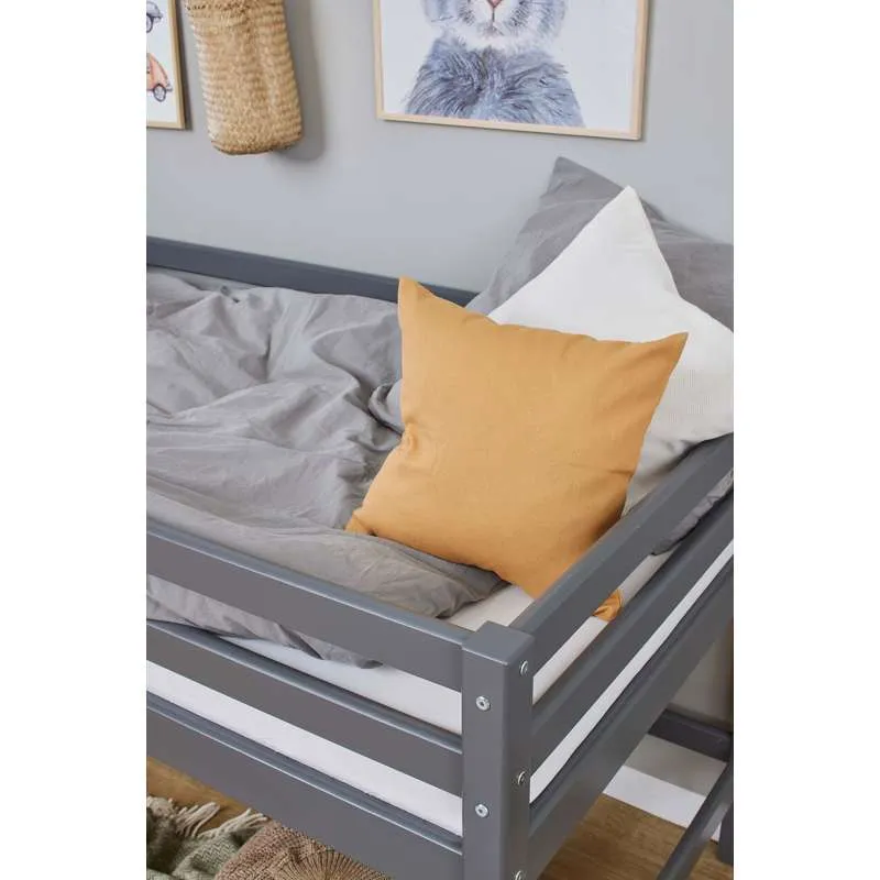 Hoppekids ECO Dream - Moja boja poluvisoki krevet - 90x200 cm. - Dimnjaka biser