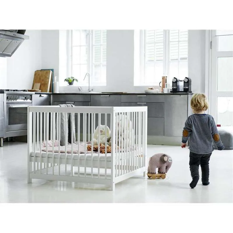 Hoppekids IDA-MARIE Igraonica s madracem - Bijela - 3x80x86 cm.