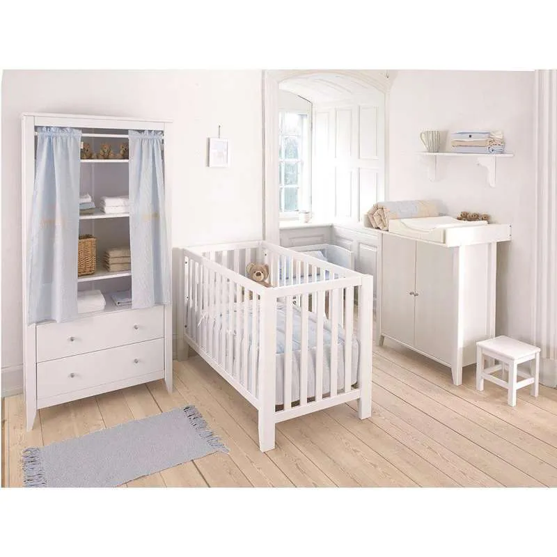 Hoppekids zaštita za krevet - 60x120 cm. - Svijetloplava