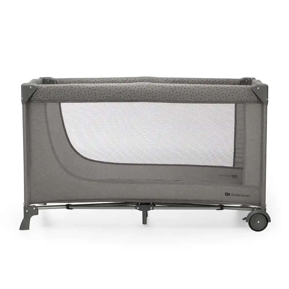Kinderkraft Putni krevetić 2u1 Joy 2, Dark Grey