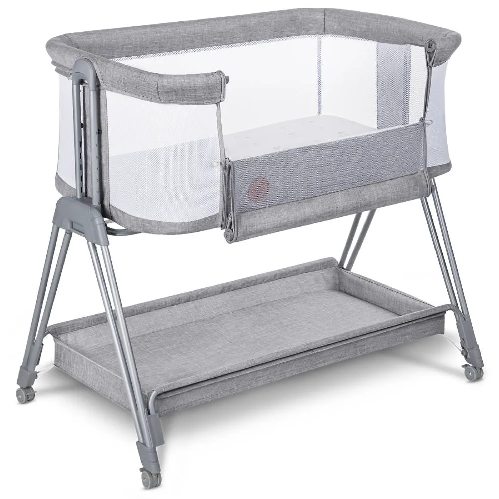 Lionelo krevetić 2u1 Luna, Grey Concrete
