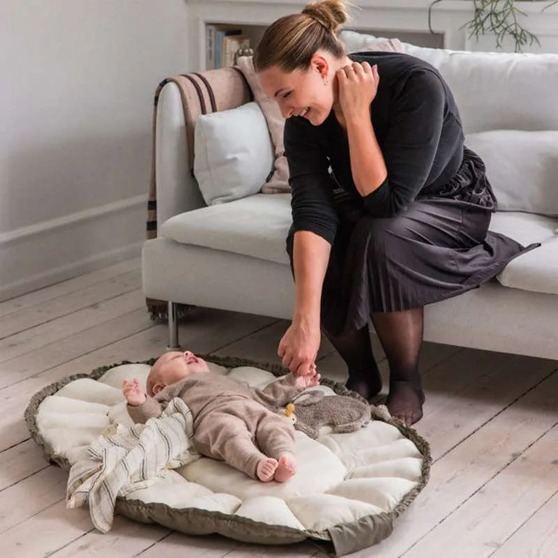 Sebra 3-u-1 Babynest - Tamno maslinasta