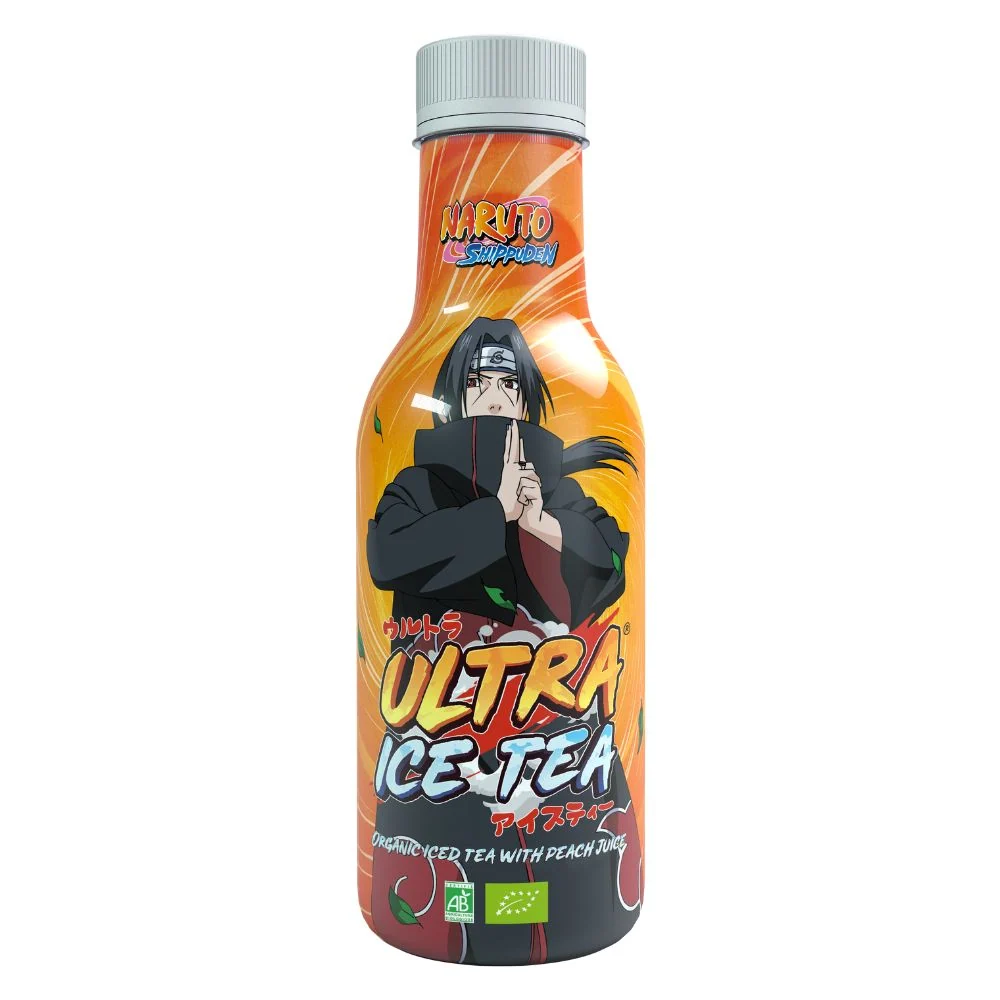 Naruto Ultra Ice Tea Itachi Peach Juicy, bijeli čaj s breskvinim sokom od 500ml