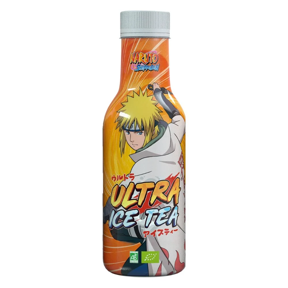 Naruto Ultra Ice Tea Minato Peach Juicy, bijeli čaj s sokom od breskve od 500ml