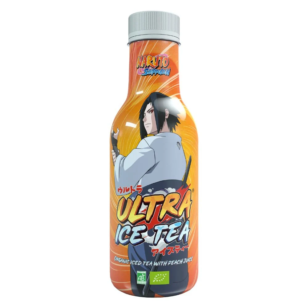 Naruto Ultra Ice Tea Sasuke Peach Juicy, bijeli čaj s breskvinim sokom od 500ml