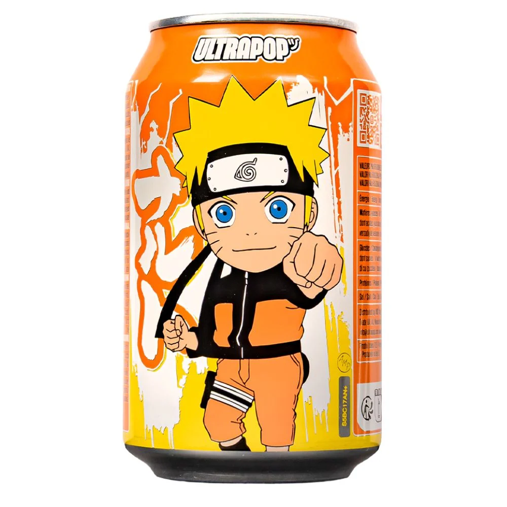 Ultra Pop Naruto Orange, gazirano piće s okusom naranče od 330ml