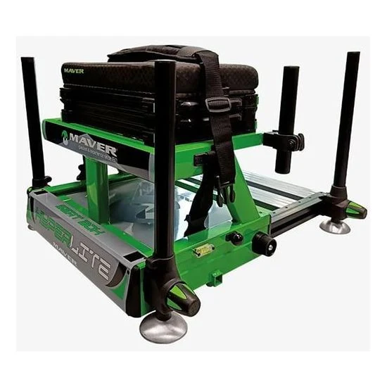 Maver Hyperlite Seatbox Lateral Drawer + Double Brace Umbrella Arm + Side Tray W/Tent 60*45cm + Frontal Bar