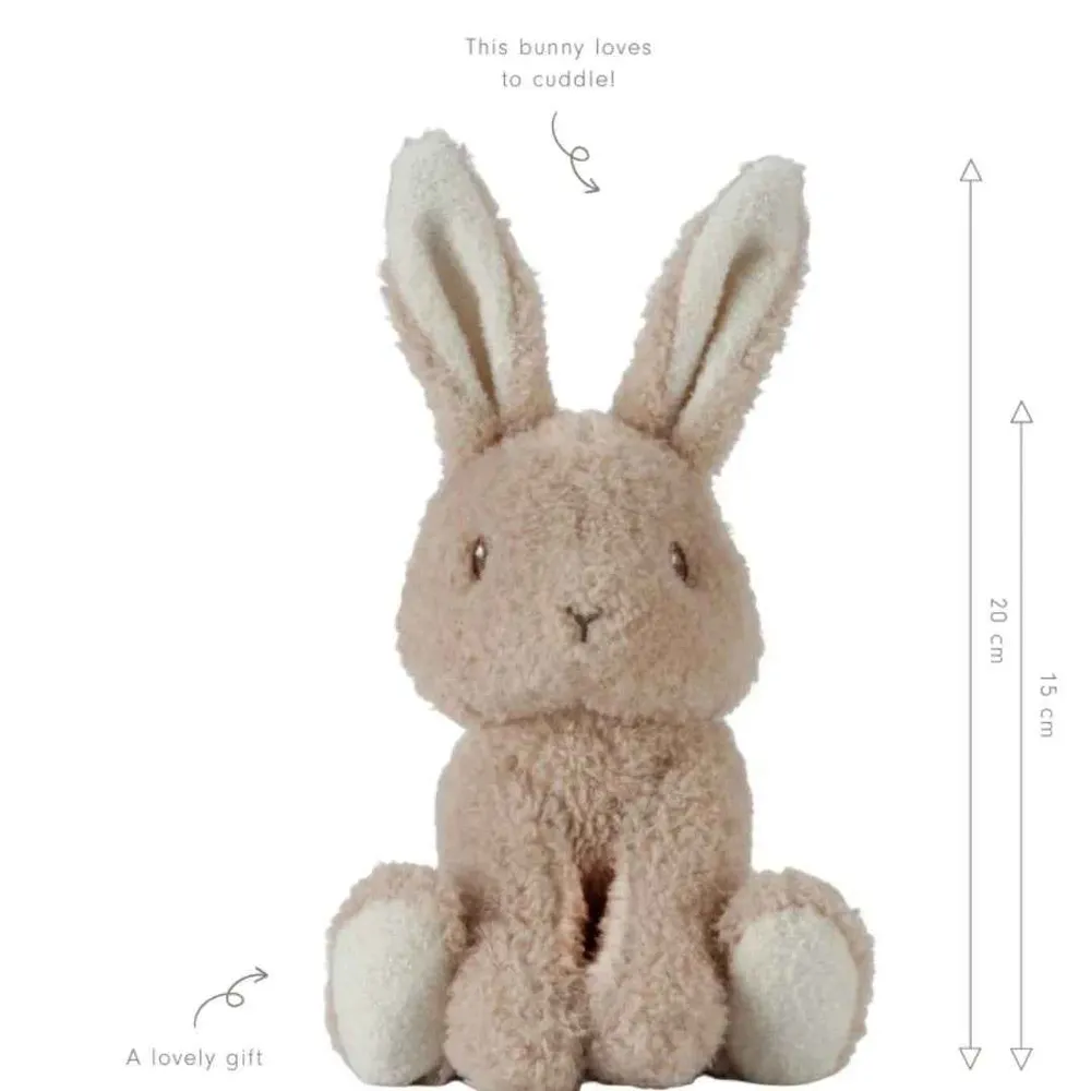 Little Dutch® Plišana igračka Baby Bunny 15 cm