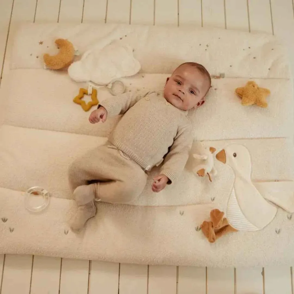Little Dutch® Podloga za igru Newborn Naturals 80 x 100