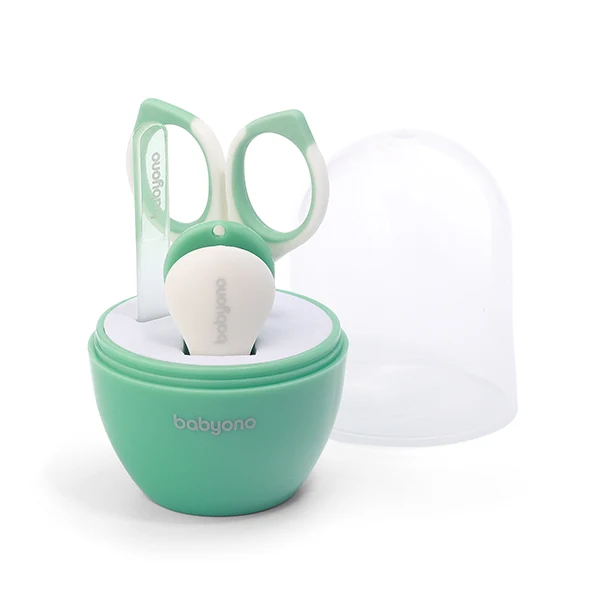 BabyOno Set za manikuru u kutijici, mint