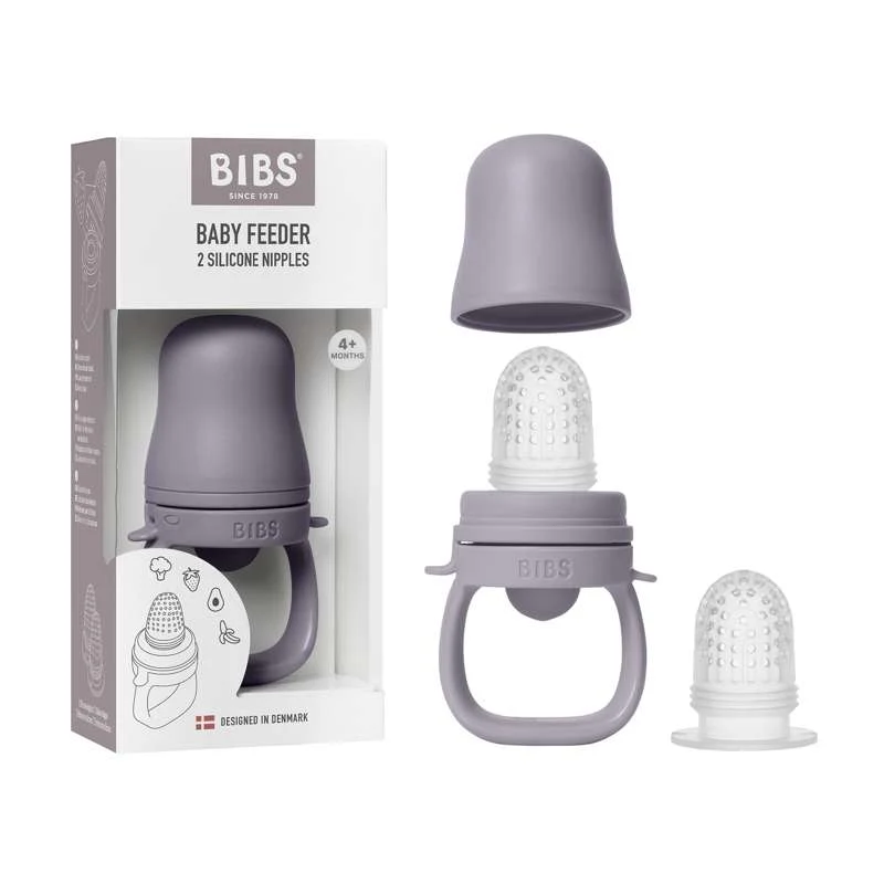 BIBS Večera - Baby Feeder Smagesut - Fossil Grey
