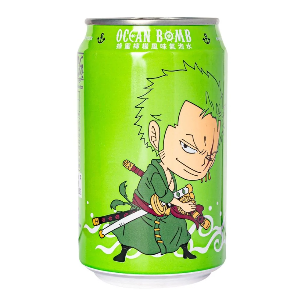 Ocean Bomb Zoro, gazirano piće s okusom limuna i meda od 330ml