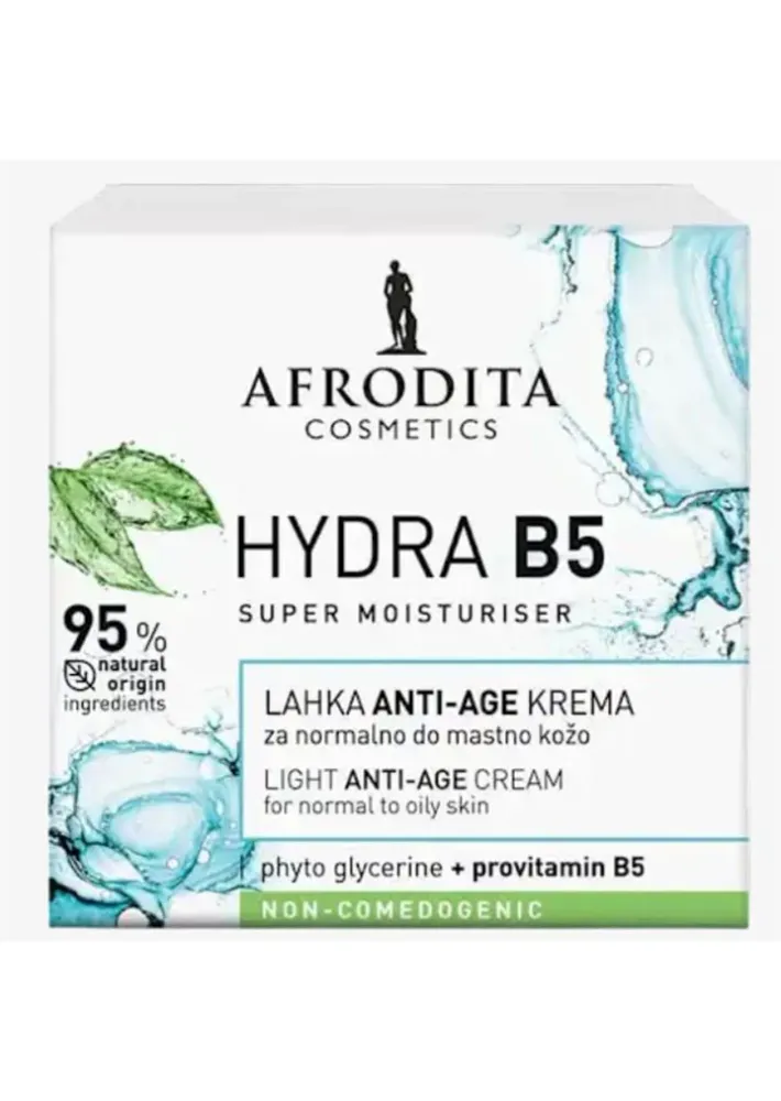 Afrodita cosmetics HYDRA B5 LIGHT anti-aging face cream 50ml (normal to oily skin)