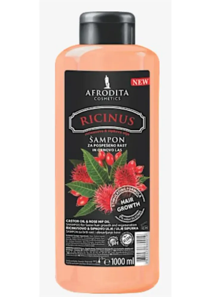 Afrodita cosmetics Ricinus shampoo 1L