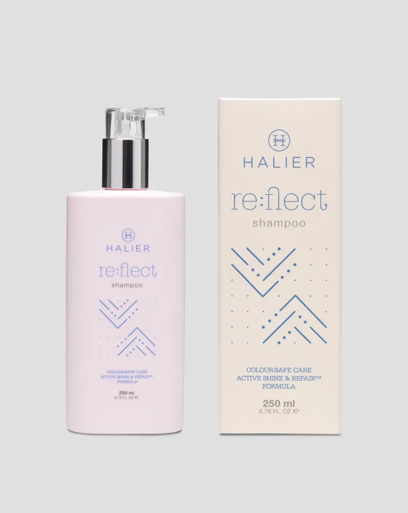 Šampon za obojenu kosu bez parabena Re:flect 250 ml Halier