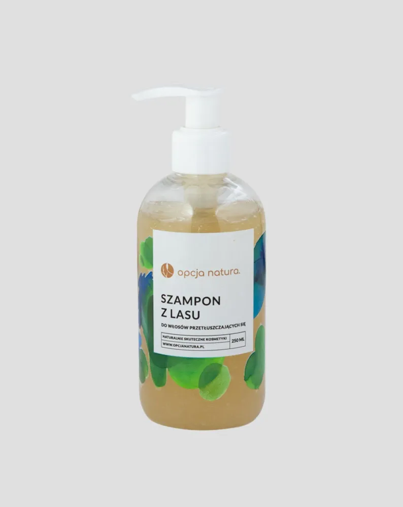 Šampon iz šume za masnu kosu s trešnjama i alojom Opcja Natura