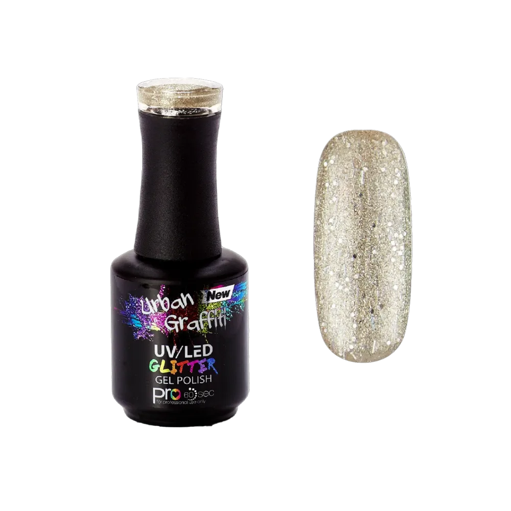 Andromeda - UGGP-A0919 Urban Graffiti Gel lak sa zlatnim sjajem 15ml