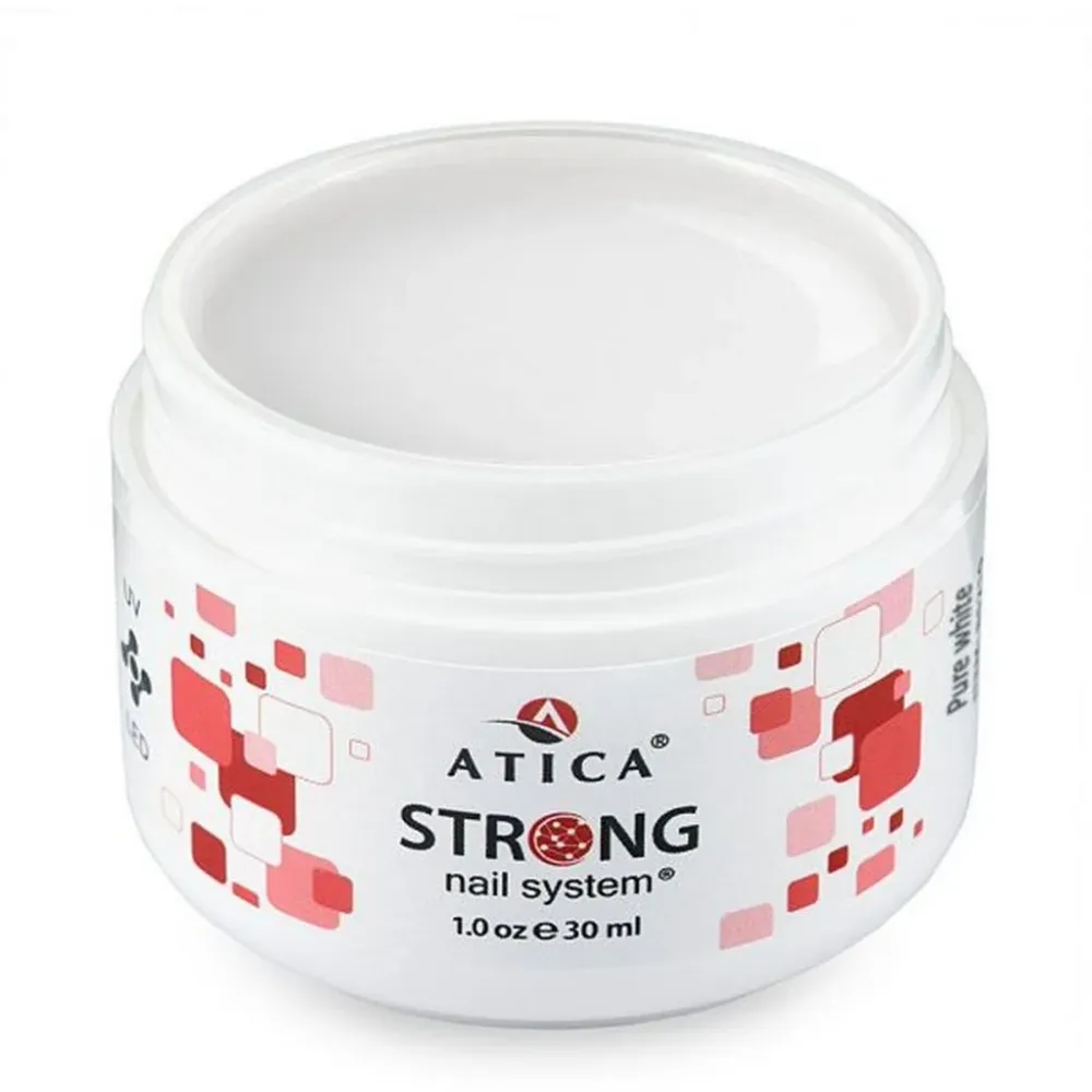 Builder gel Strong Pure White 30ml Atica