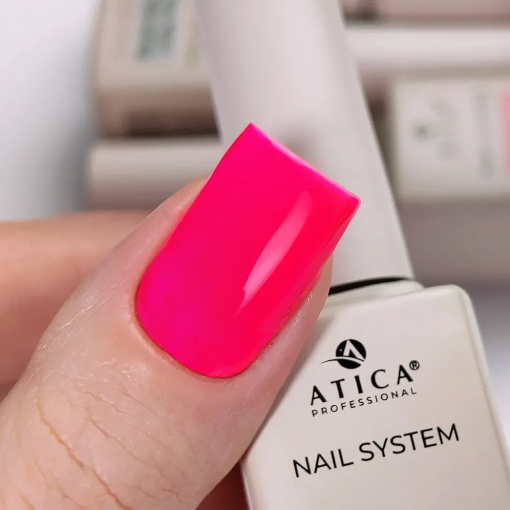 Gel lak za nokte №145 - Neon Pink 8ml Atica