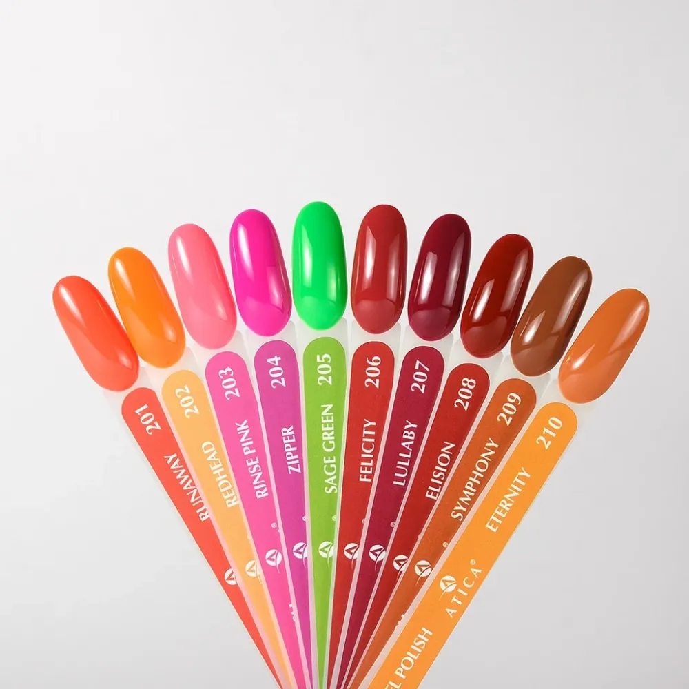 Gel lak za nokte №202 - Redhead 8ml Atica