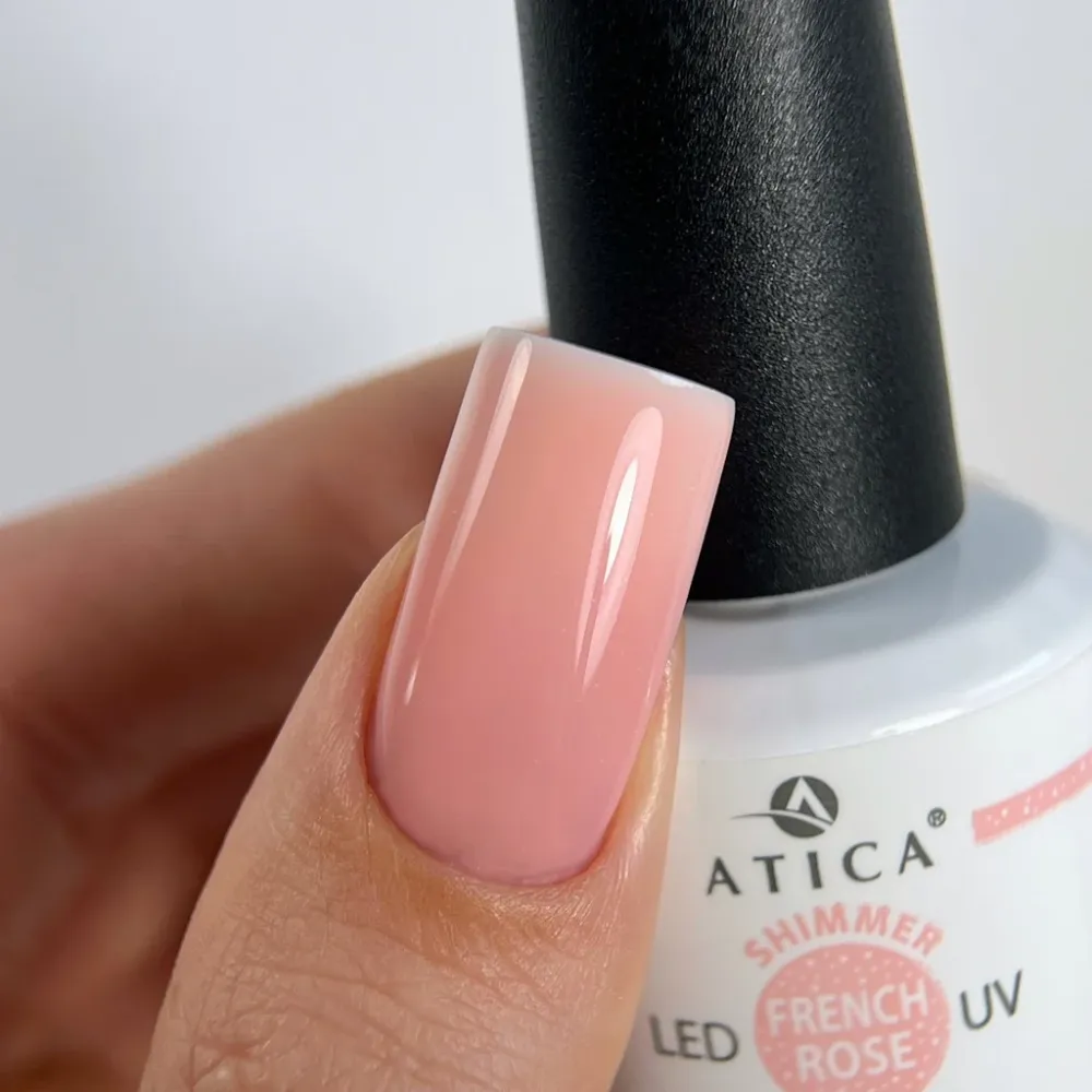 Kamuflažna baza French Rose Fiber 30 ml Atica