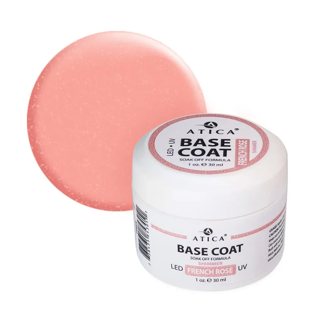 Kamuflažna baza French Rose Fiber 30 ml Atica