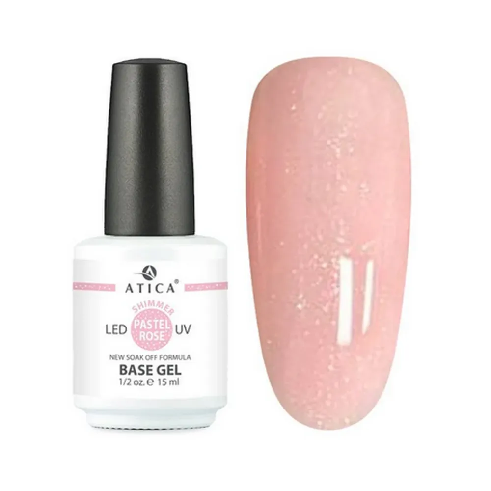 Kamuflažna baza Pastel Rose 15 ml Atica