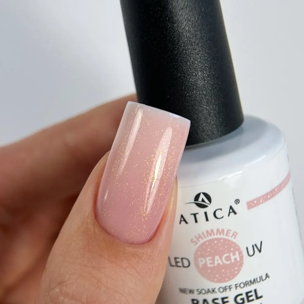 Kamuflažna baza Peach Shimmer 15 ml Atica