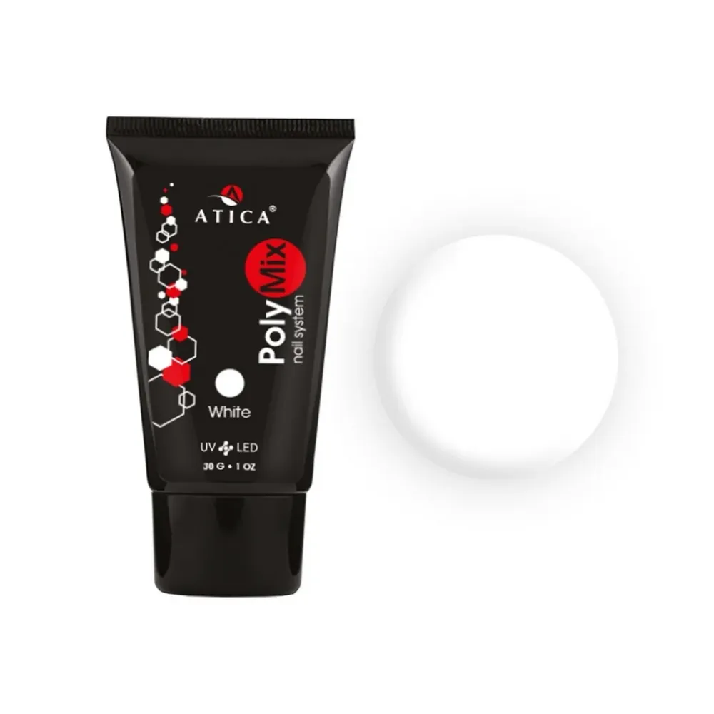 PolyGel PolyMix Bijeli 30 ml Atica