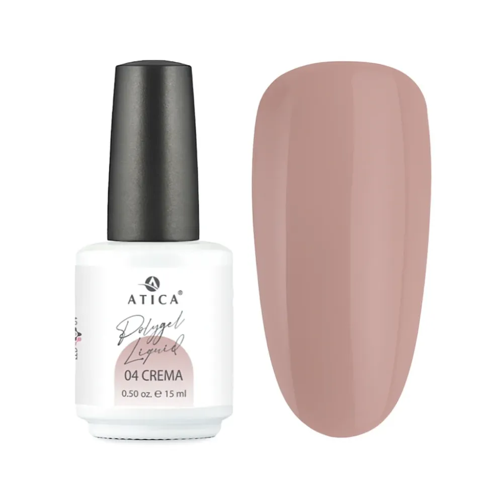 Polygel tekućina №4 Crema 15 ml Atica
