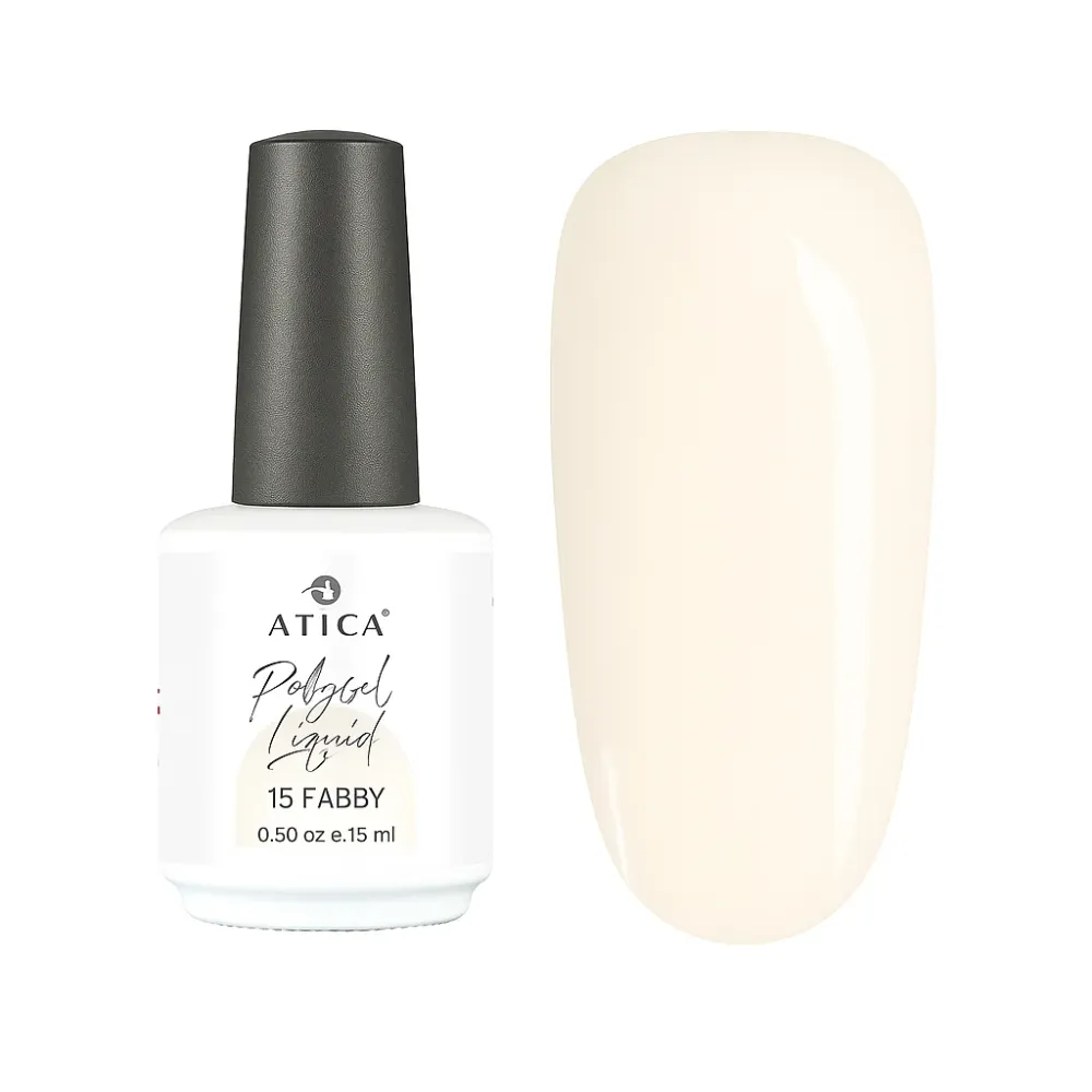 Polygel tekućina №15 Fabby 15 ml Atica