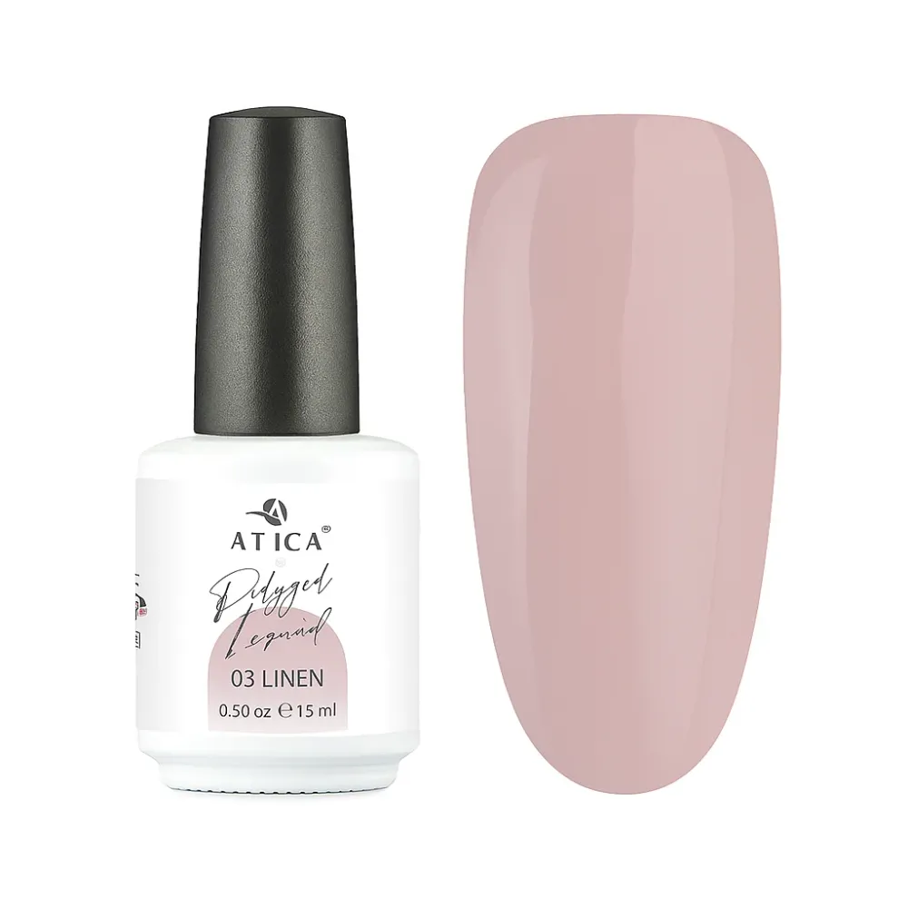 Polygel tekućina №3 Linen 15 ml Atica