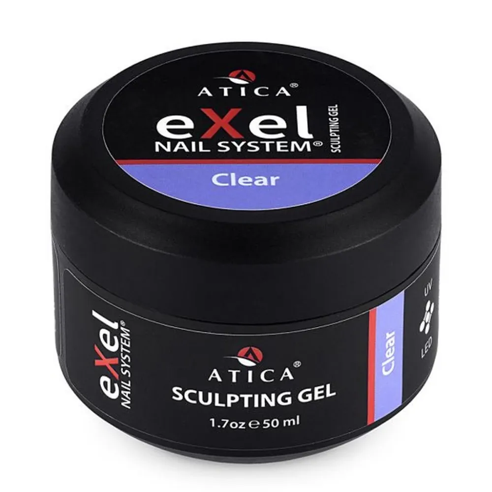 Skulpturalni gel eXel Clear 50 ml Atica