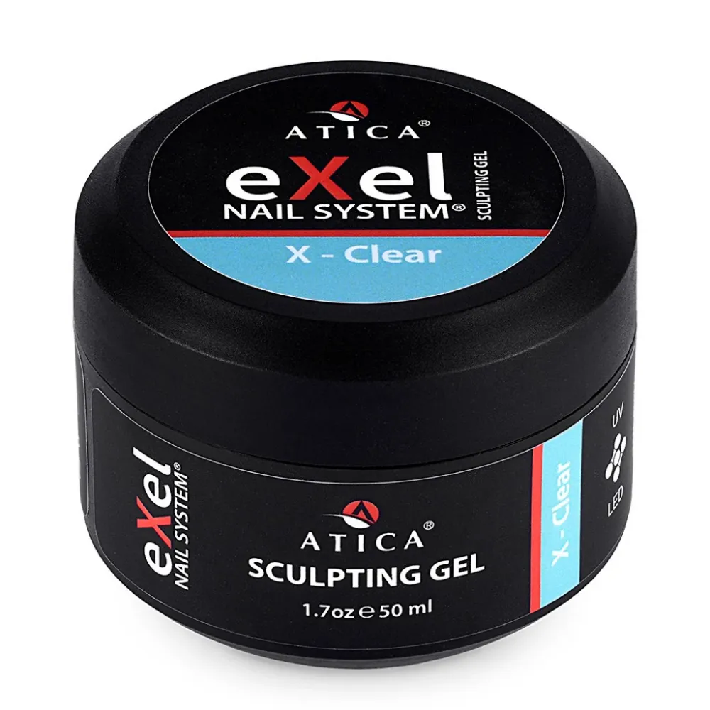 Skulpturalni gel eXel Clear-X 50 ml Atica